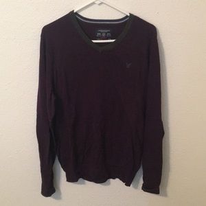 Cheap American Eagle Purple V-Neck